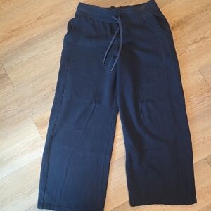 lululemon athletica Black Wide Leg Pants